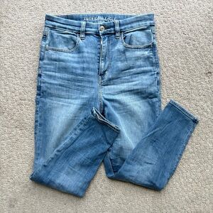 American Eagle High Waisted Skinny Jeans (Extra Short)